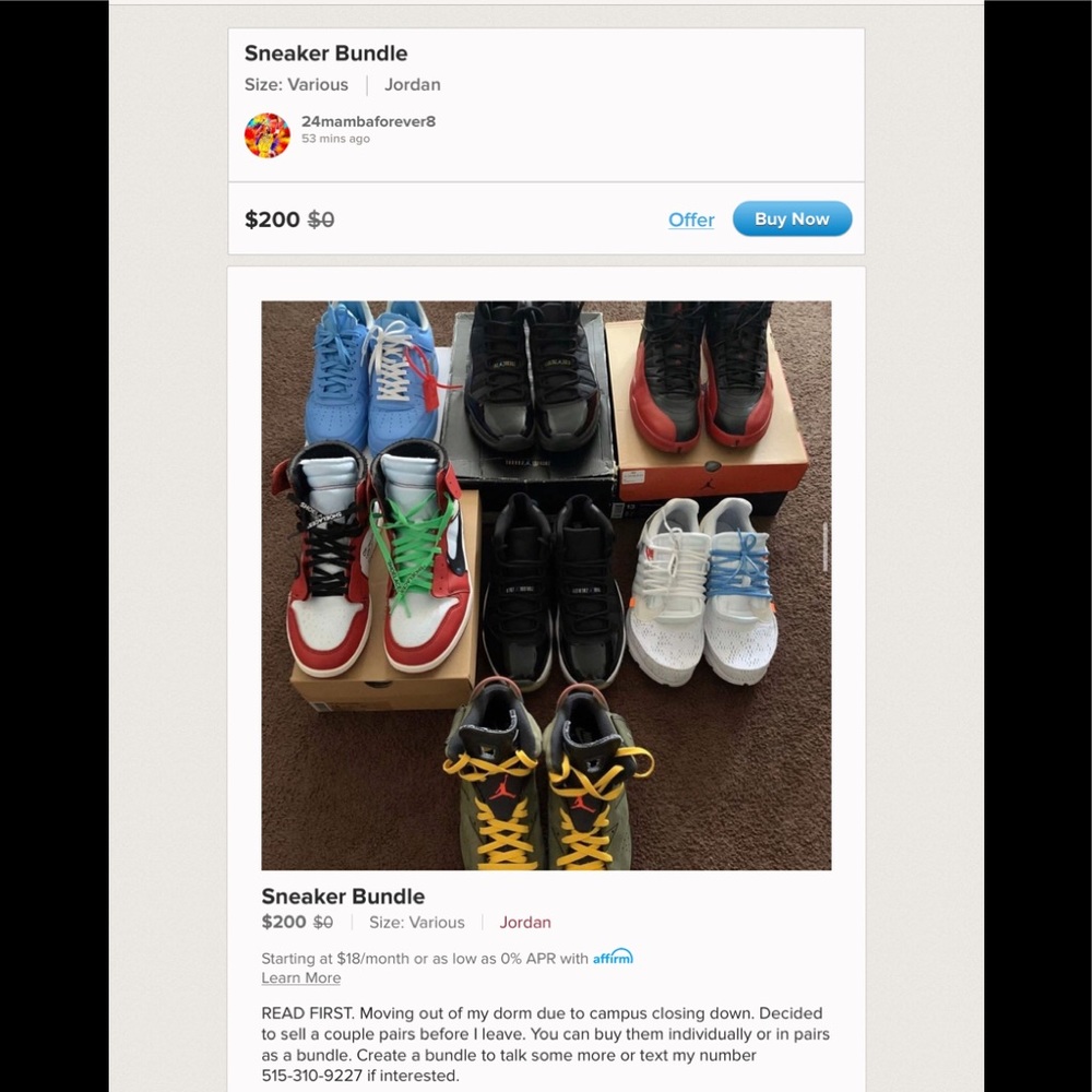 🔥🔥SHOE SCAMMER 4 SALE🔥🔥
